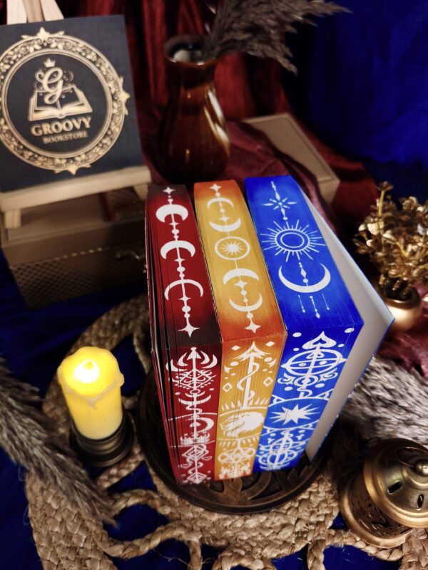 Red Rising Sprayed Edges Red Rising Series – Hand-Painted Edges Collector’s Edition – Groovy ...